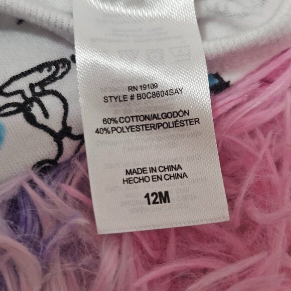 Snoopy Peanuts Size 12 months Boys Onsie - Picture 6 of 7